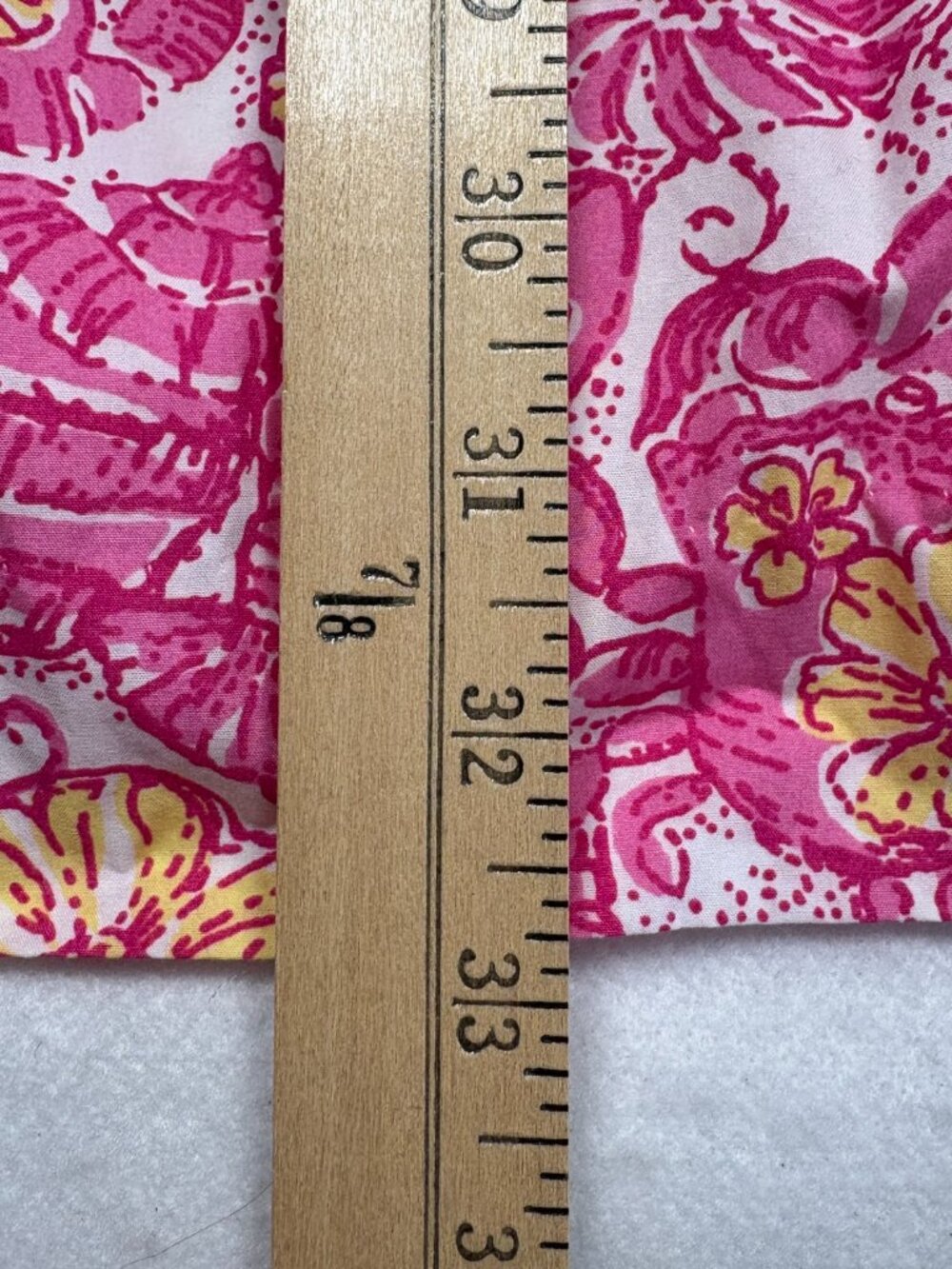 Lilly Pulitzer Georgie Dress Chum Bucket Pink Yellow Floral Grandmillennial Sz 8 - Picture 11 of 11
